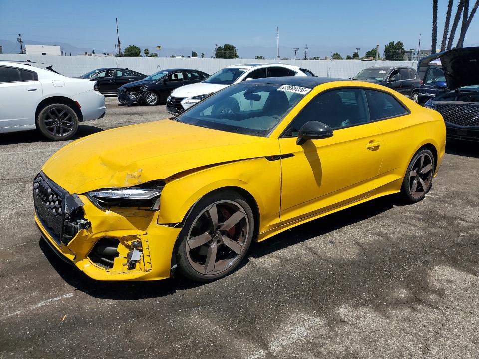 2022 Audi A5 VIN WAUTAAF51NA028942 — COPART salvage auction photo