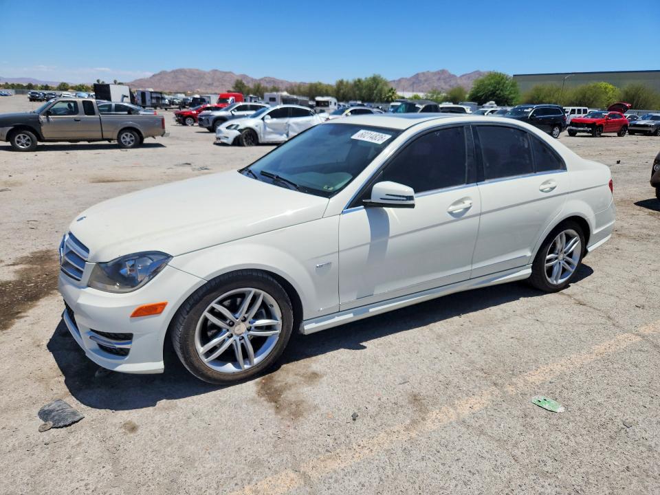 2012 Mercedes-benz VIN WDDGF4HB6CA616879 COPART salvage auction — MECHANICAL, Nv - Certificate Of Title, sold $425 on 2026-07-21 (photo 1)