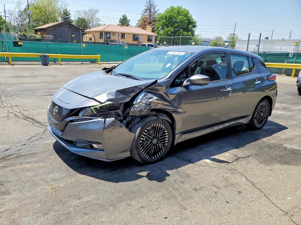 2025 Nissan Leaf VIN 1N4CZ1CV4SC560045 — COPART salvage auction photo