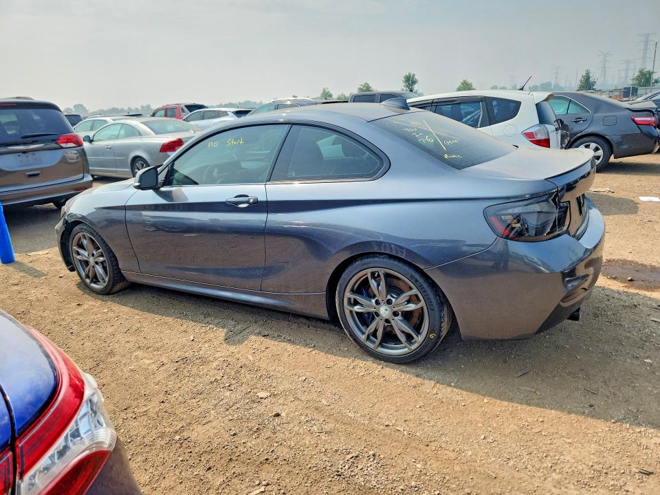 2015 BMW M2 VIN WBA1J7C51FV358248 COPART salvage auction — FRONT END, Il - Salvage Certificate, sold $1,700 on 2026-08-11 (photo 2)