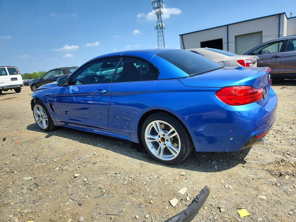 2017 BMW VIN WBA4U1C54H5A16137 COPART salvage auction — FRONT END, NJ - CERT OF TITLE-SALVAGE, sold $250 on 2026-07-29 (photo 2)