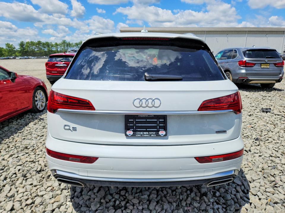2023 Audi Q5 VIN WA1EAAFY1P2046421 COPART salvage auction — FRONT END, Wv - Certificate Of Title (P), sold $16,700 on 2026-07-28 (photo 6)