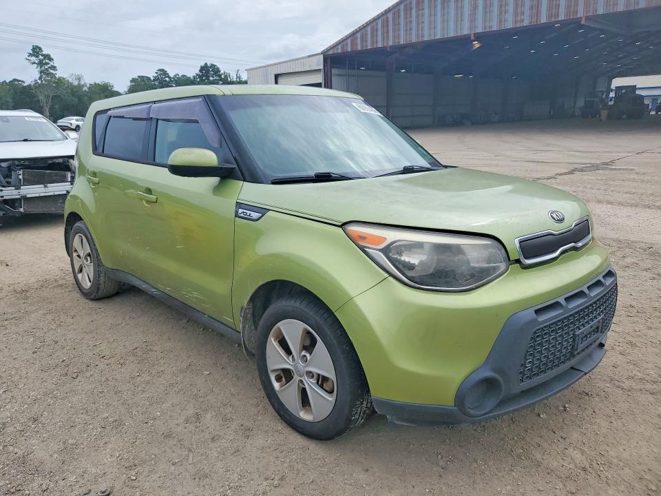 2015 Kia Soul VIN KNDJN2A24F7752138 COPART salvage auction — SIDE, LA - CERT OF TITLE-SALVAGE, sold $975 on 2026-07-31 (photo 4)