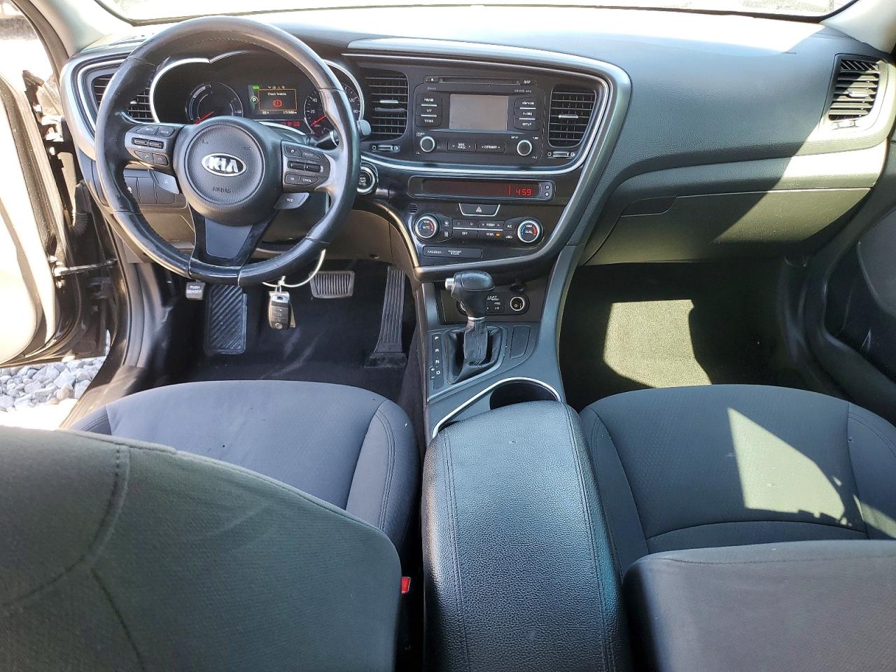 2015 Kia Optima VIN KNAGM4AD2F5086447 COPART salvage auction — Front End, Ct - Clean Title, sold $850 on 2026-09-17 (photo 8)