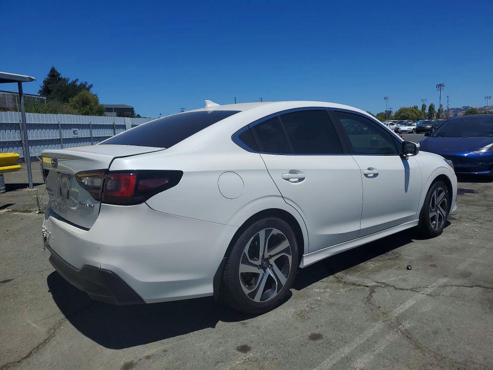 2020 Subaru LEGACY VIN 4S3BWAN62L3030520 COPART salvage auction — REAR END, CA - SALVAGE CERTIFICATE, sold $4,600 on 2026-08-21 (photo 3)