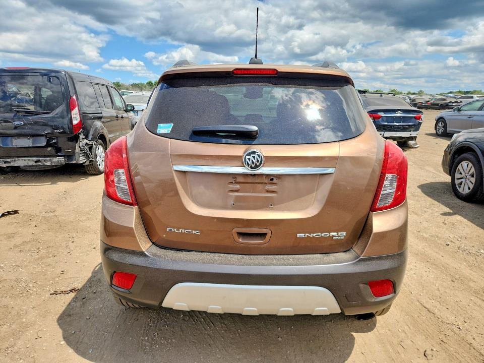 2016 Buick Encore VIN KL4CJESB4GB556763 COPART salvage auction — NORMAL WEAR, Il - Certificate Of Title, sold $250 on 2026-07-28 (photo 6)