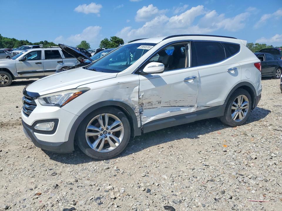 2013 Hyundai Santa fe VIN 5XYZUDLA4DG078207 COPART salvage auction — SIDE, Fl - Cert Of Title-Rebuilt, sold $450 on 2026-07-22 (photo 1)