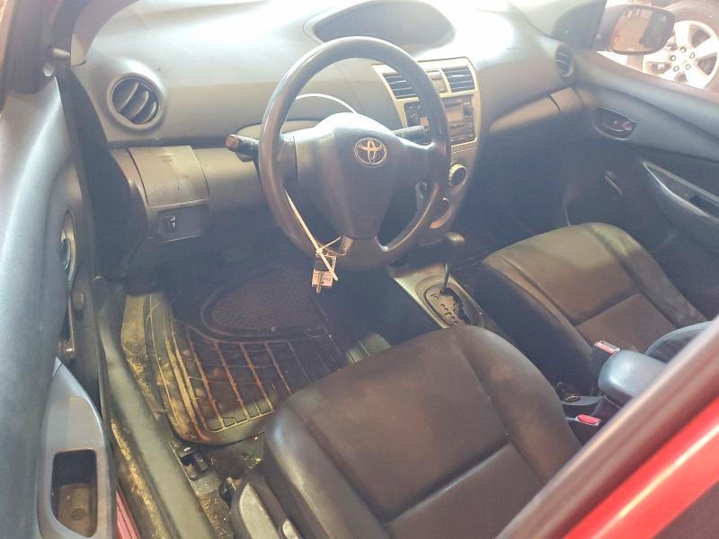 2009 Toyota Yaris VIN JTDBT903694053662 COPART salvage auction — FRONT END, Tx - Salvage Vehicle Title, sold $625 on 2026-07-27 (photo 8)