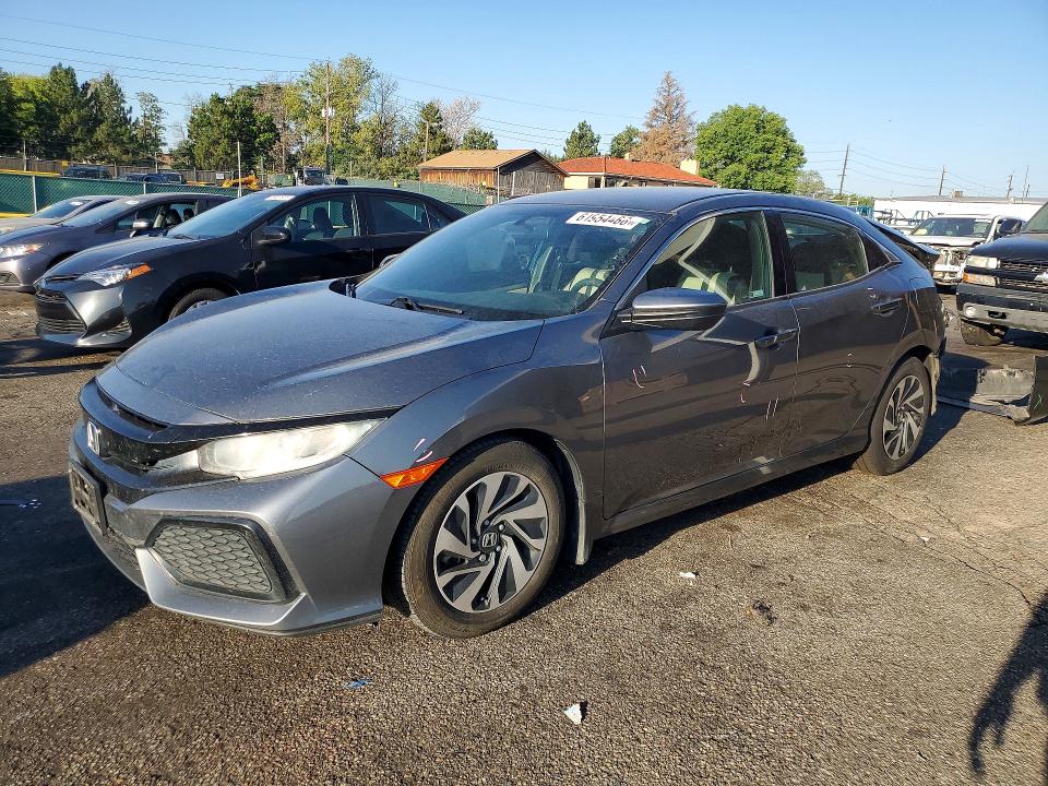 2018 Honda Civic VIN SHHFK7H28JU235167 COPART salvage auction — REAR END, CO - DIS/DLR/EXP ONLY CLEAN TITLE, sold $4,050 on 2026-07-23 (photo 1)