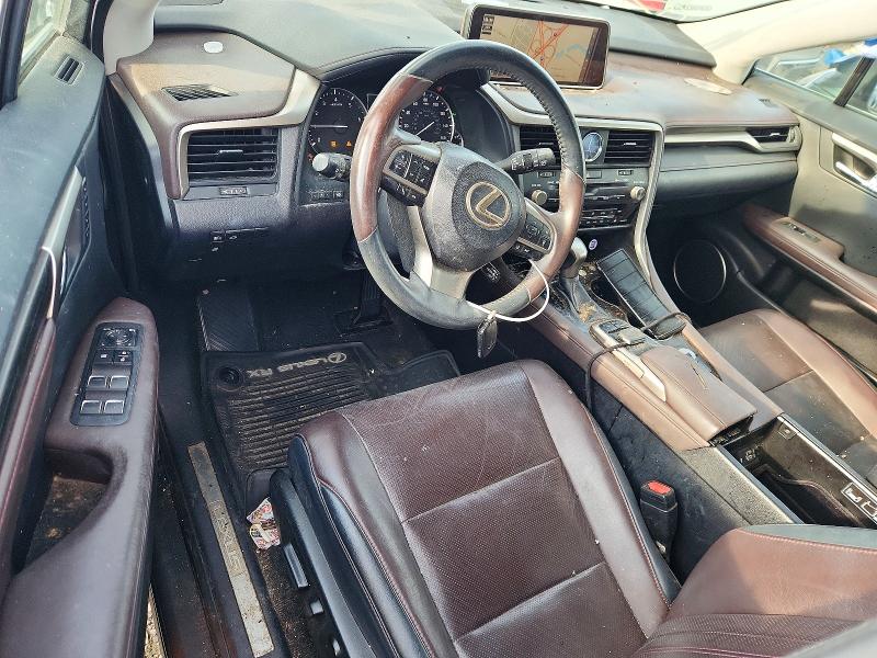 2017 Lexus Rx VIN 2T2BZMCA9HC083211 COPART salvage auction — REAR END, Va - Cert Of Title - Salvage, sold $6,100 on 2026-09-01 (photo 8)
