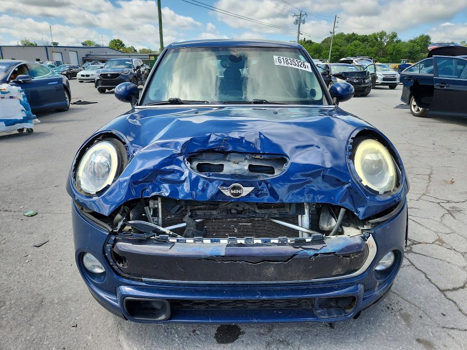2016 Mini Cooper VIN WMWXU3C57G2D30437 COPART salvage auction — FRONT END, Tn - Salvage Certificate, sold $225 on 2026-08-17 (photo 5)