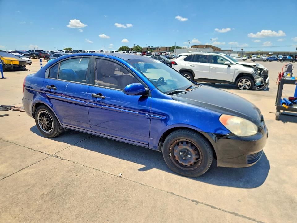 2006 Hyundai Accent VIN KMHCN46C96U029520 COPART salvage auction — NORMAL WEAR, TX - CERTIFICATE OF TITLE, sold $475 on 2026-07-27 (photo 4)