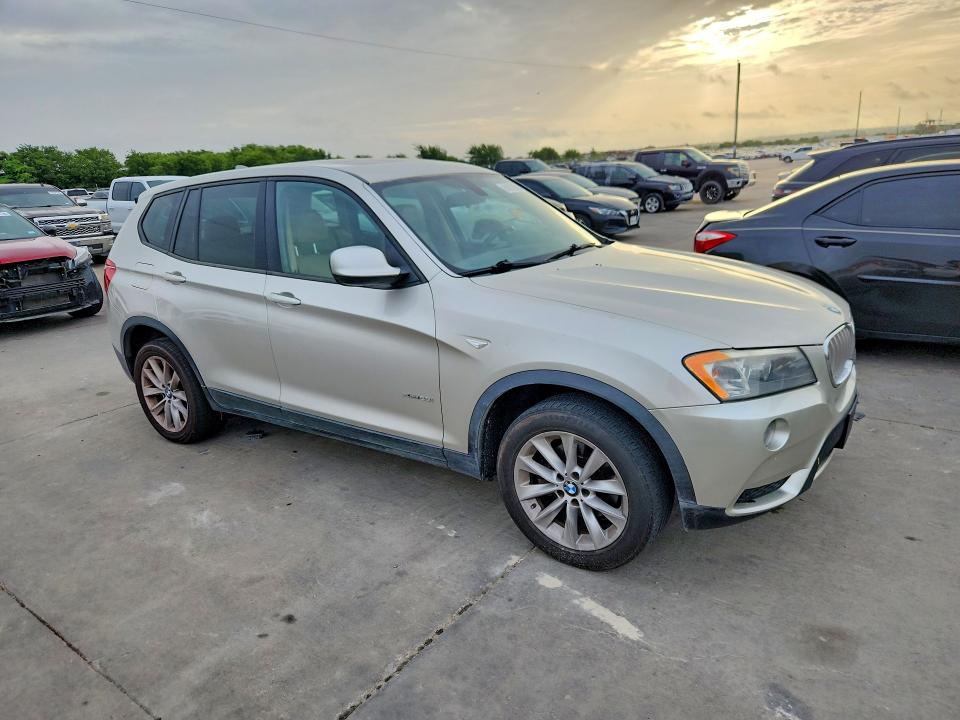 2013 BMW X3 VIN 5UXWX9C54D0A27517 COPART salvage auction — NORMAL WEAR, Tx - Certificate Of Title, sold $1,350 on 2026-07-30 (photo 4)