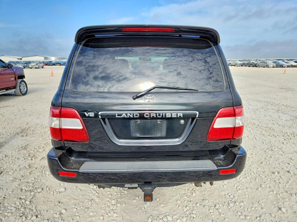2007 Toyota Land cruiser VIN JTEHT05JX72105165 COPART salvage auction — FRONT END, Tx - Salvage Vehicle Title, sold $4,500 on 2026-07-30 (photo 6)