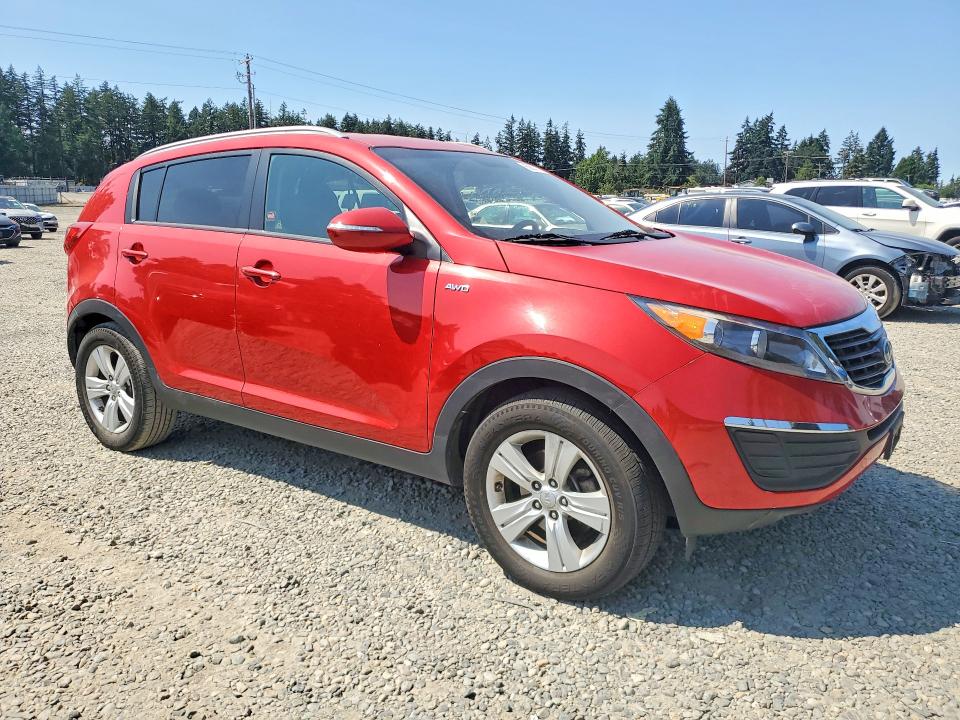 2012 Kia Sportage VIN KNDPBCA25C7265339 COPART salvage auction — MECHANICAL, Wa - Vehicle Cert Of Ownership-Titl, sold $900 on 2026-07-17 (photo 4)