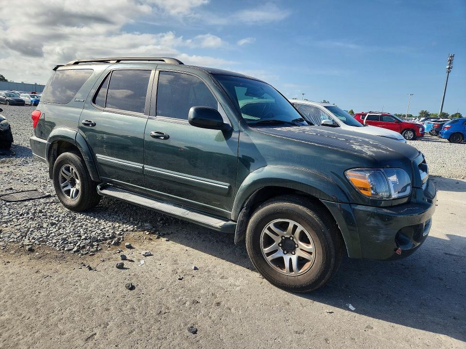 2006 Toyota Sequoia VIN 5TDBT48AX6S261632 COPART salvage auction — MINOR DENT/SCRATCHES, Fl - Certificate Of Title, sold $15 on 2026-07-29 (photo 4)