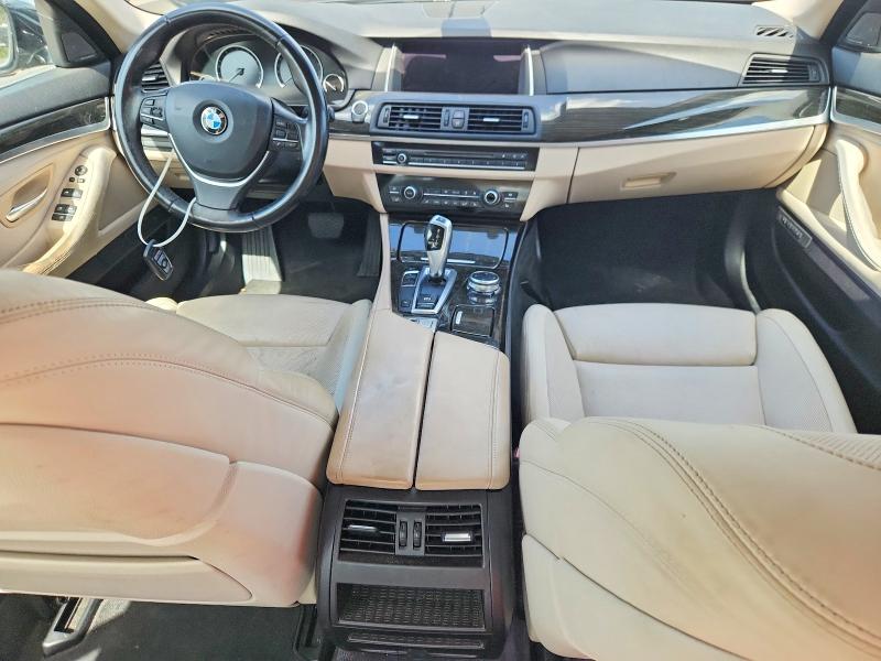 2015 BMW 5er VIN WBA5B1C50FG126496 COPART salvage auction — WATER/FLOOD, AL - CERT OF TITLE-FLOOD SALVAGE, sold $950 on 2026-08-17 (photo 8)