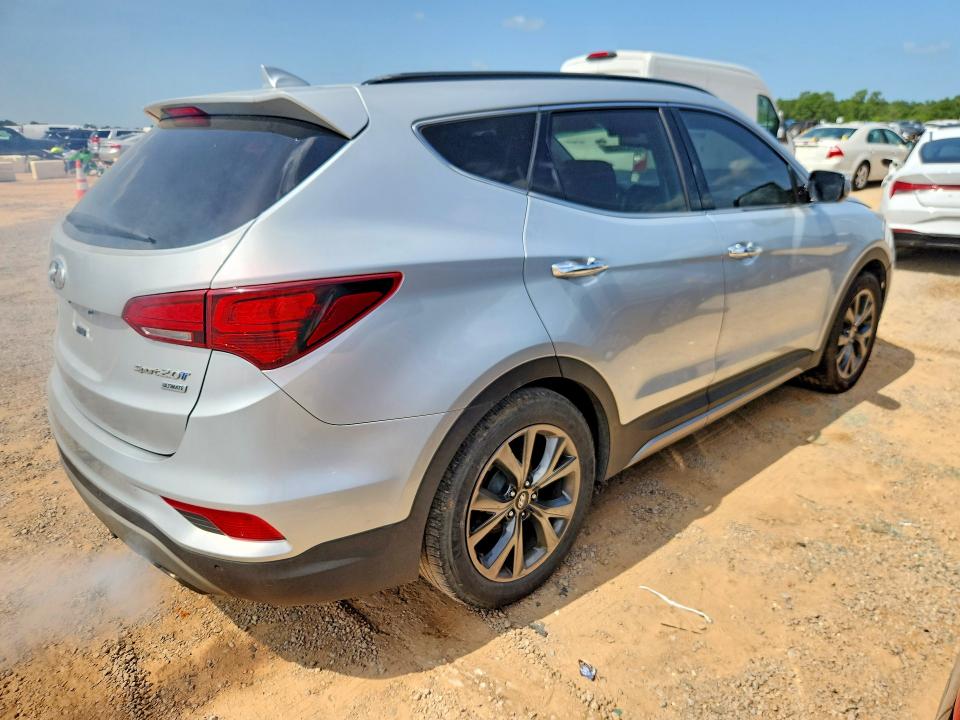 2018 Hyundai Santa fe VIN 5XYZW4LA3JG556493 COPART salvage auction — MECHANICAL, FL - CERTIFICATE OF TITLE (P), sold $3,050 on 2026-07-28 (photo 3)