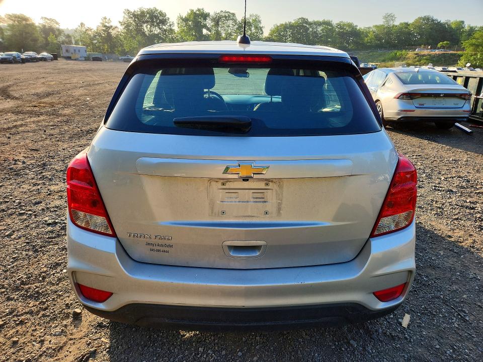 2018 Chevrolet Trax VIN KL7CJNSB6JB622126 COPART salvage auction — FRONT END, Ny - Mv-907A Salvage Certificate, sold $500 on 2026-07-23 (photo 6)