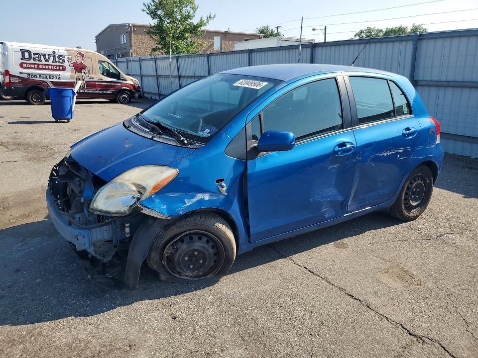 2011 Toyota Yaris VIN JTDKT4K34B5340885 COPART salvage auction — FRONT END, NJ - CERTIFICATE OF TITLE, sold $525 on 2026-07-28 (photo 1)