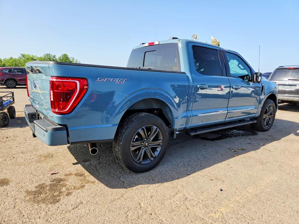 2023 Ford F-150 lightning VIN 1FTFW1E83PKE23053 COPART salvage auction — ROOF, PA - CERTIFICATE OF SALVAGE, sold $9,200 on 2026-07-28 (photo 3)