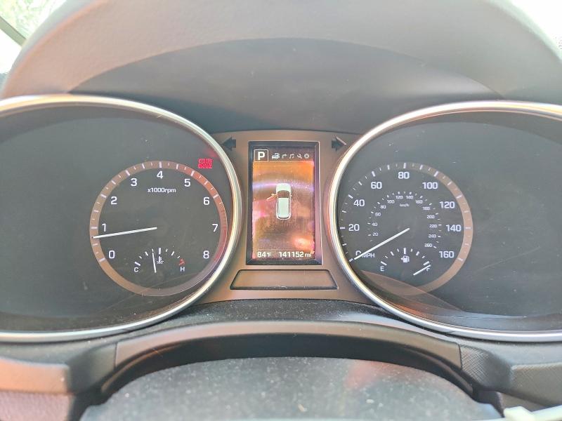 2017 Hyundai Santa fe VIN KM8SRDHF0HU215134 COPART salvage auction — REAR END, Ct - Cert Of Title-Salvage, sold $3,050 on 2026-07-31 (photo 9)