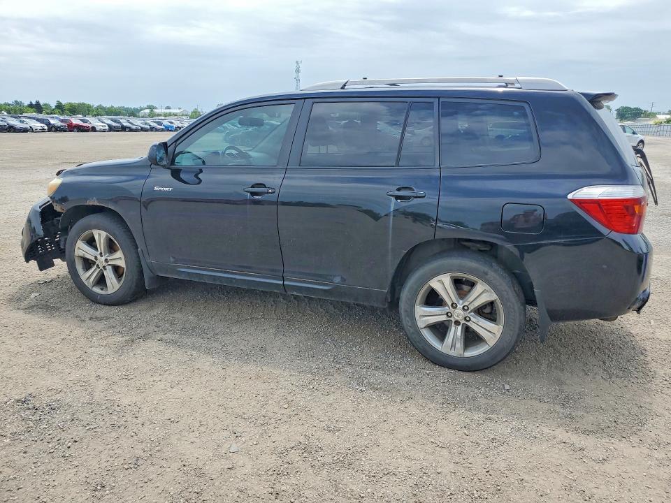 2008 Toyota Highlander VIN JTEES43A682035634 COPART salvage auction — MECHANICAL, On - Permit No Brand - Unfit, sold $1,800 on 2026-07-30 (photo 2)