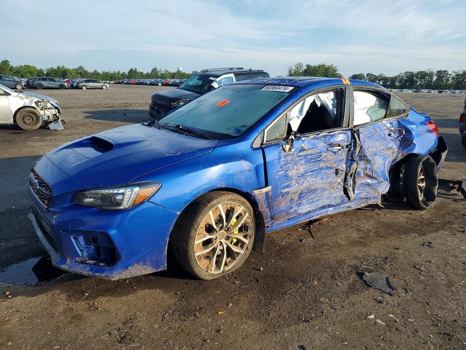 2021 Subaru Wrx VIN JF1VA2T64M9821835 — COPART salvage auction photo