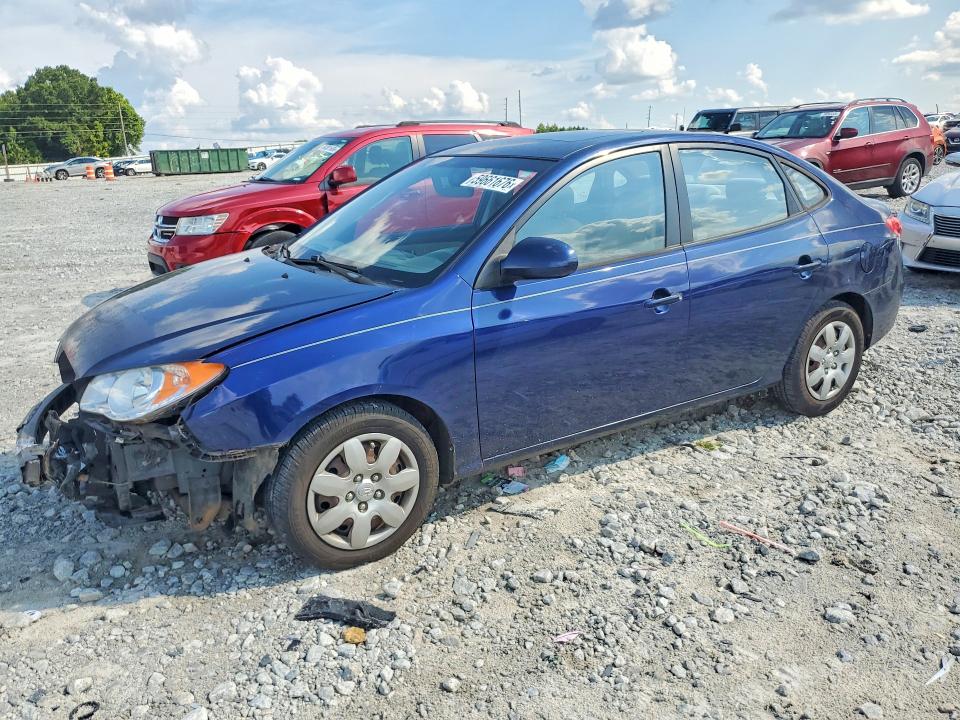 2009 Hyundai Elantra VIN KMHDU46D09U604401 COPART salvage auction — FRONT END, GA - CERT OF TITLE-SALVAGE (P), sold $675 on 2026-07-13 (photo 1)
