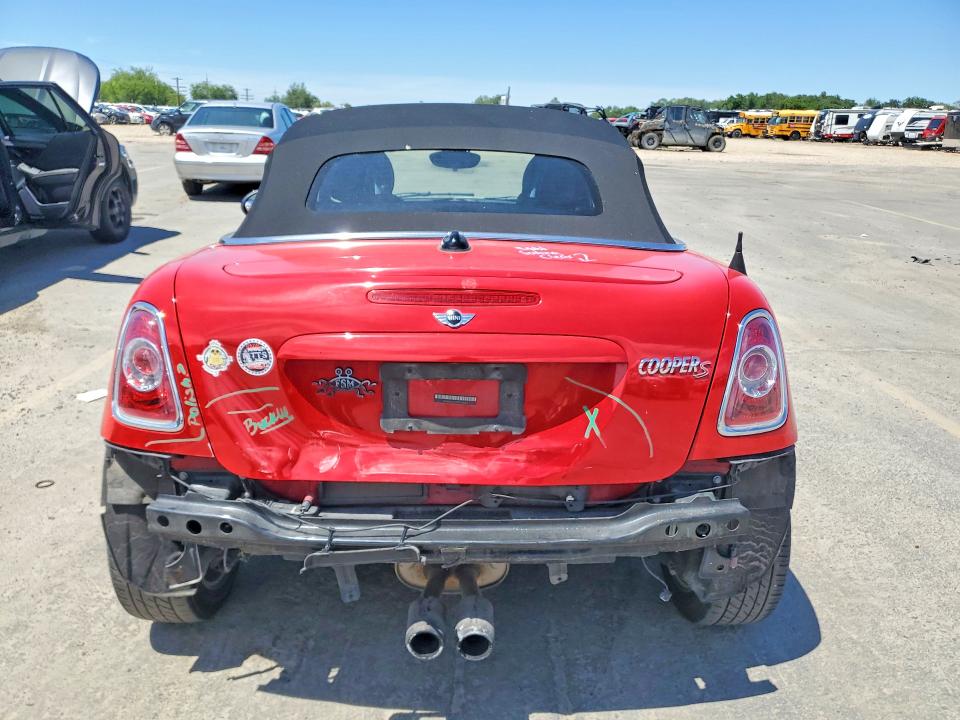 2012 Mini VIN WMWSY3C59CT144253 COPART salvage auction — REAR END, ID - SALVAGE CERTIFICATE OF TITLE, sold $1,550 on 2026-08-13 (photo 6)