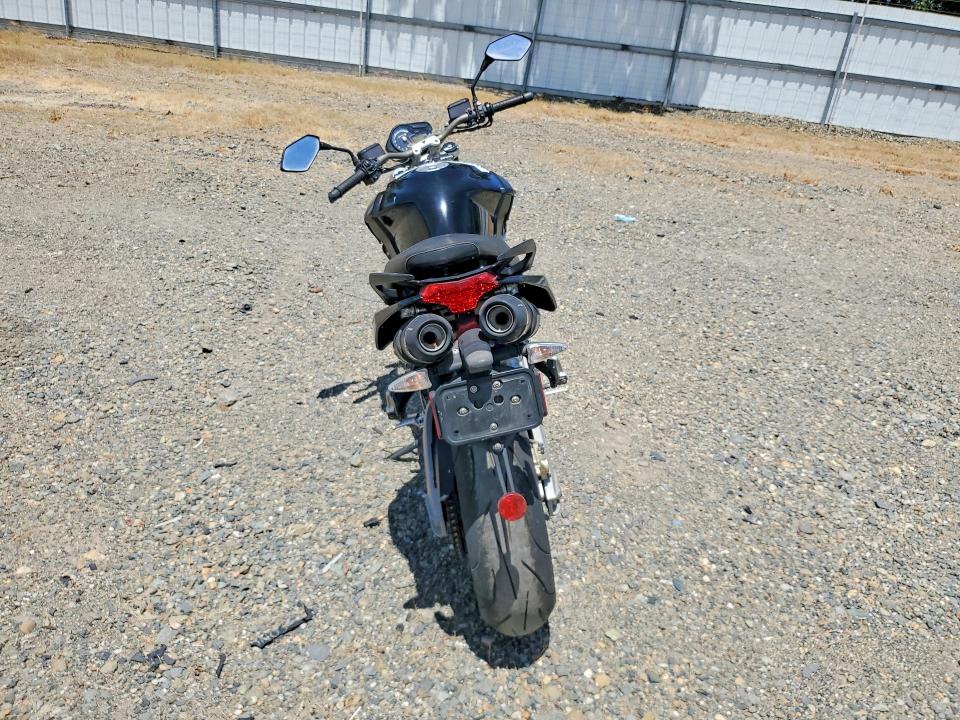 2016 Aprilia Shiver VIN ZD4RAC014GS001542 COPART salvage auction — FRONT END, Tx - Cert Of Title-Rebuilt Salvage, sold $1,300 on 2026-07-28 (photo 4)