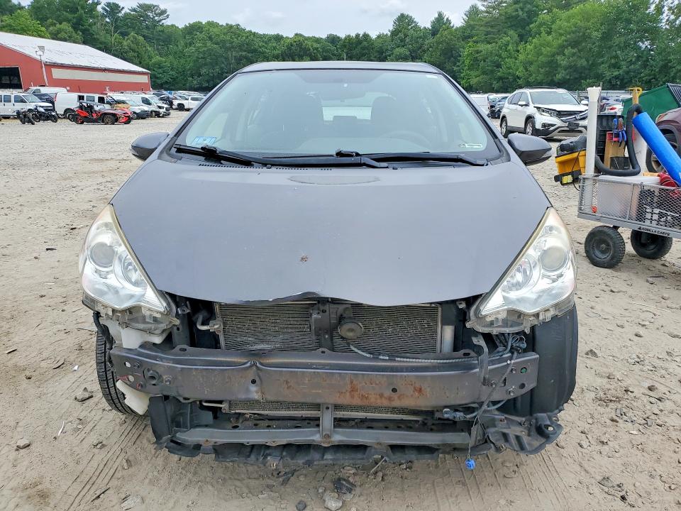 2014 Toyota Prius VIN JTDKDTB38E1071275 COPART salvage auction — FRONT END, Ma - Cert Of Title-Reconstrctd Coll, sold $775 on 2026-07-30 (photo 5)