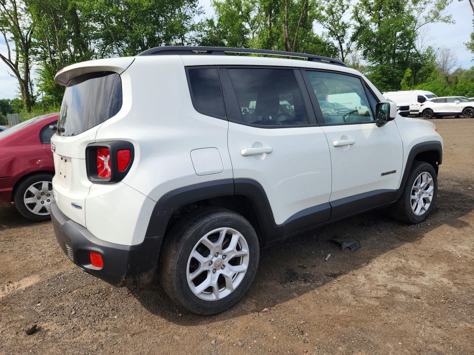 2018 Jeep Renegade VIN ZACCJBBB4JPJ00809 COPART salvage auction — FRONT END, Ct - Cert Of Title-Salvage, sold $700 on 2026-07-17 (photo 3)