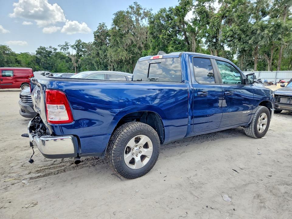 2021 Ram 1500 VIN 1C6RRFBG8MN615213 COPART salvage auction — REAR END, Fl - Cert Of Title Slvg Rebuildable, sold $5,000 on 2026-07-28 (photo 3)