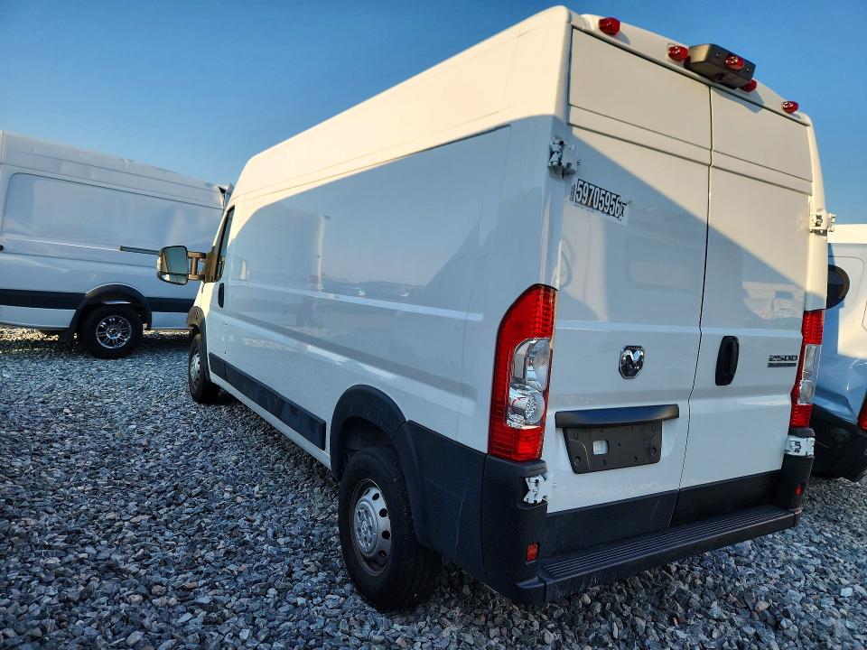 2023 Ram Promaster 2500 VIN 3C6LRVDG1PE563932 COPART salvage auction — FRONT END, Fl - Certificate Of Title (P), sold $6,700 on 2026-07-29 (photo 2)