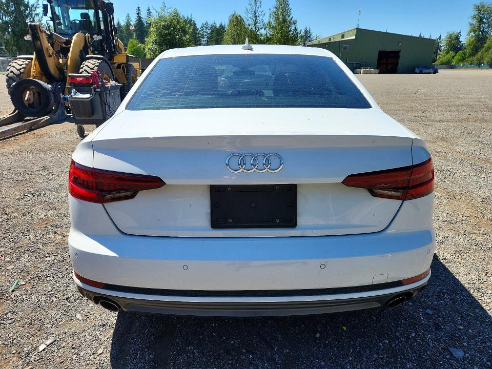 2018 Audi A4 VIN WAUENAF44JN020048 COPART salvage auction — FRONT END, Wa - Bill Of Sale, sold $5,100 on 2026-07-31 (photo 6)