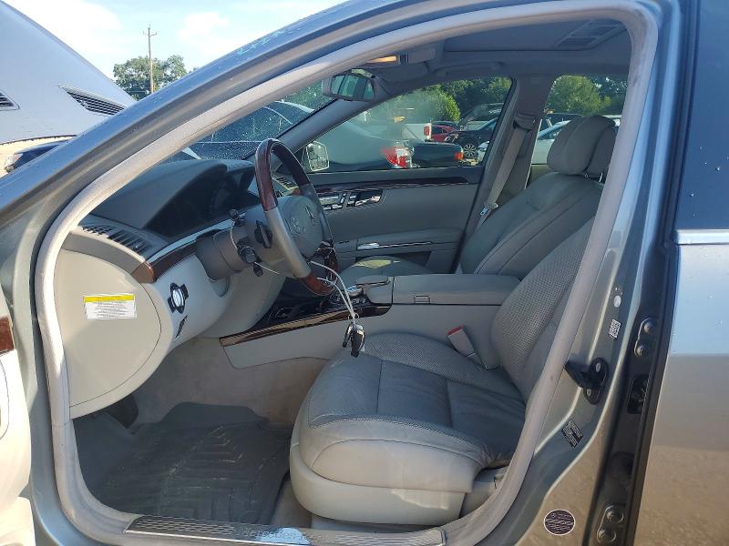 2012 Mercedes-benz S-klasse VIN WDDNG7DB5CA466159 COPART salvage auction — REAR END, Al - Cert Of Title-Salvage Title, sold $750 on 2026-07-28 (photo 7)