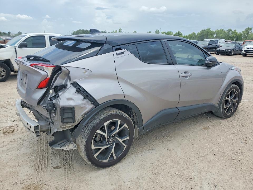 2019 Toyota C-hr VIN NMTKHMBX7KR085596 COPART salvage auction — REAR END, Tx - Salvage Vehicle Title, sold $450 on 2026-07-21 (photo 3)