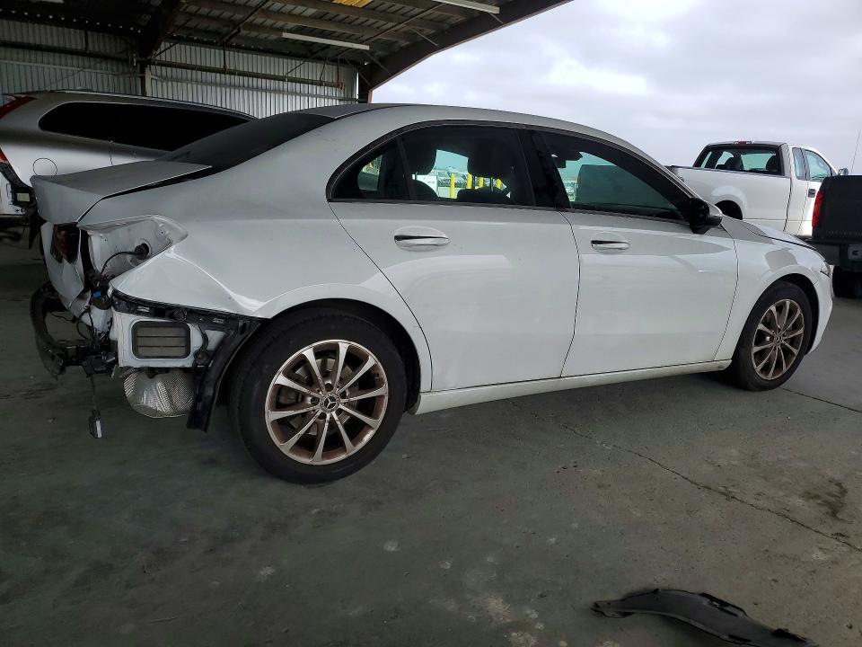 2020 Mercedes-benz A-klasse VIN WDD3G4EB4LW039451 COPART salvage auction — REAR END, Ca - Salvage Certificate, sold $7,400 on 2026-07-16 (photo 3)