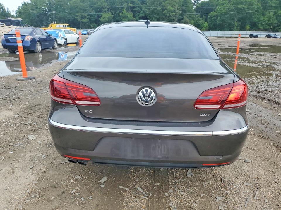 2015 Volkswagen Passat cc VIN WVWBP7AN7FE813791 COPART salvage auction — FRONT END, LA - CERT OF TITLE-SALVAGE, sold $200 on 2026-07-28 (photo 6)
