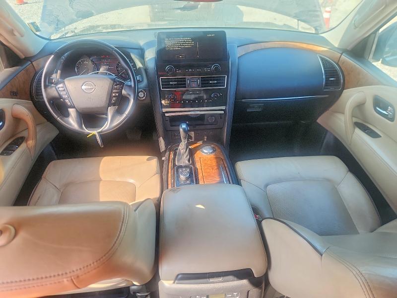 2021 Nissan Armada VIN JN8AY2BA6M9372690 COPART salvage auction — MECHANICAL, Sc - Certificate Of Title (P), sold $12,800 on 2026-07-28 (photo 8)