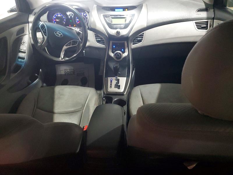 2012 Hyundai Elantra VIN KMHDH4AE3CU414152 COPART salvage auction — SIDE, Salvage Title, sold $750 on 2026-07-13 (photo 8)