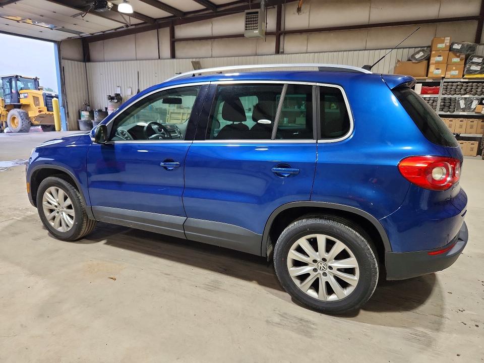 2009 Volkswagen Tiguan VIN WVGBV75N29W510525 COPART salvage auction — SIDE, PA - CERTIFICATE OF SALVAGE, sold $375 on 2026-07-24 (photo 2)