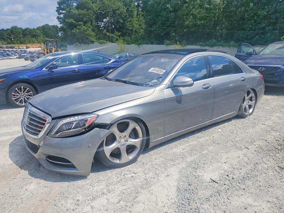 2015 Mercedes-benz S-klasse VIN WDDUG8FB4FA118016 COPART salvage auction — MECHANICAL, Mo - Cert Of Title-Repossessed (P), sold $7,700 on 2026-07-28 (photo 1)