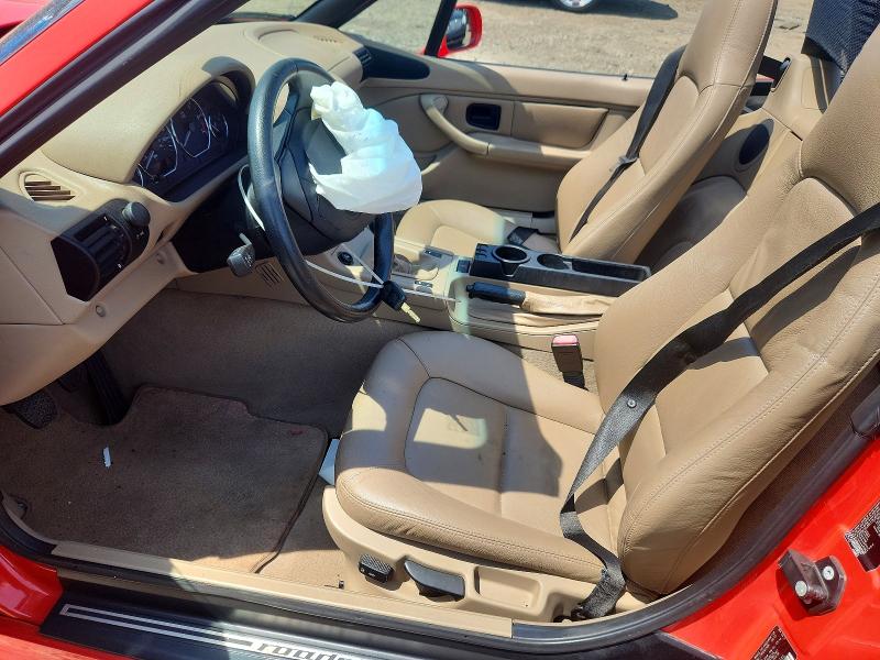 2001 BMW Z3 VIN WBACN33421LK49346 COPART salvage auction — FRONT END, Mi - Certificate Of Title, sold $800 on 2026-08-21 (photo 7)
