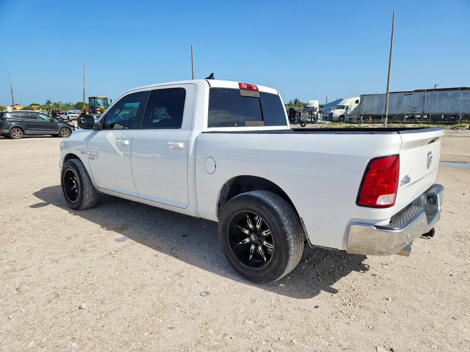 2019 Ram 1500 VIN 1C6RR6LT7KS554785 COPART salvage auction — MINOR DENT/SCRATCHES, GA - CERTIFICATE OF TITLE (P), sold $5,700 on 2026-07-27 (photo 2)