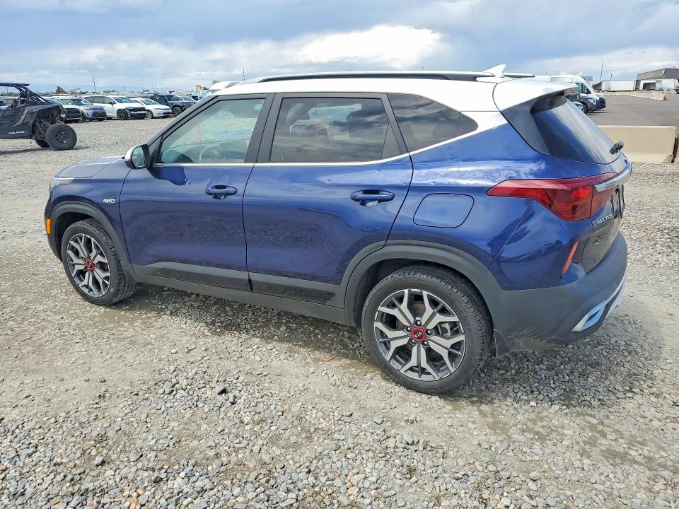 2021 Kia Seltos VIN KNDEUCA24M7192225 COPART salvage auction — HAIL, Co - Certificate Of Title, sold $3,200 on 2026-07-28 (photo 2)
