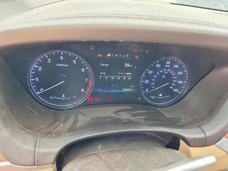 2015 Hyundai Genesis VIN KMHGN4JE9FU088562 COPART salvage auction — MECHANICAL, Tx - Certificate Of Title (P), sold $1,200 on 2026-07-30 (photo 9)