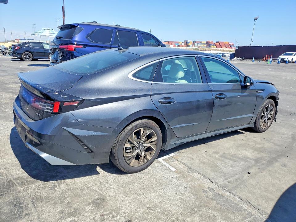 2024 Hyundai Sonata VIN KMHL64JA8RA421686 COPART salvage auction — FRONT END, Ca - Salvage Certificate, sold $200 on 2026-07-24 (photo 3)