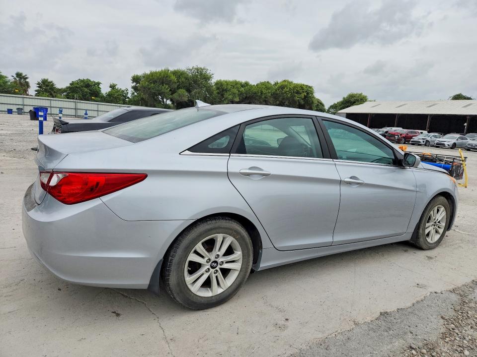 2012 Hyundai Sonata VIN 5NPEB4AC3CH484558 COPART salvage auction — MECHANICAL, TX - CERTIFICATE OF TITLE, sold $325 on 2026-07-24 (photo 3)